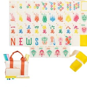 American Mahjong 
Circus Fun Mahjong Tiles, Racks & Mat